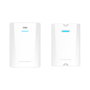 Grandstream GWN7670WM Punto de Acceso Wi-Fi 7 Empotrable en Pared, 3600 Mbps, PoE+, Bluetooth 5.3, BLE, 5 Antenas, 2500 Mbps LAN, Blanco