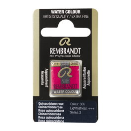 Rembrandt Acuarela Pastilla Rosa Quinacridona 366