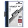 Durable Carpeta Dossier Duraclip 60 Azul Oscuro A4