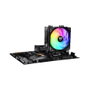 Thermaltake UX200 SE ARGB Refrigerador de aire 12 cm Negro/Blanco