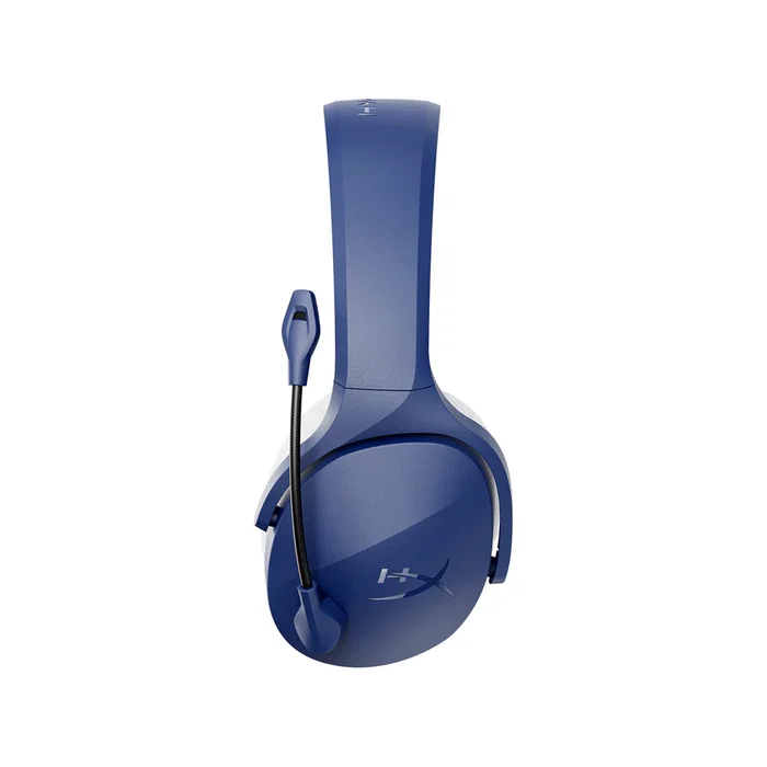 HyperX Auriculares Gaming Inalámbricos Cloud Jet (Azul Claro) AM7A0AA - Conectividad Dual 2.4 GHz y Bluetooth 5.2, Micrófono con Giro, Hasta 25h Autonomía