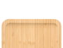Kinvara Bandeja Rectangular Bambú 34x24 cm Natural (Set de 12)