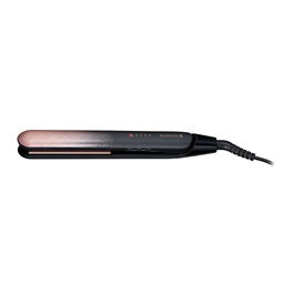Remington Plancha de Pelo Rose Shimmer | Cerámica Avanzada, Control Digital Temperatura, Calentamiento Rápido 15s, Placas 110mm, Neceser Incluido