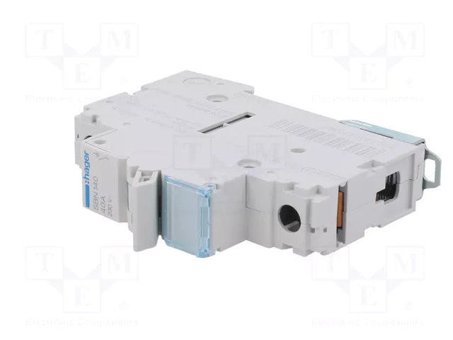 HAGER SBN140 Interruptor de aislamiento 1 polo 40A 230VAC