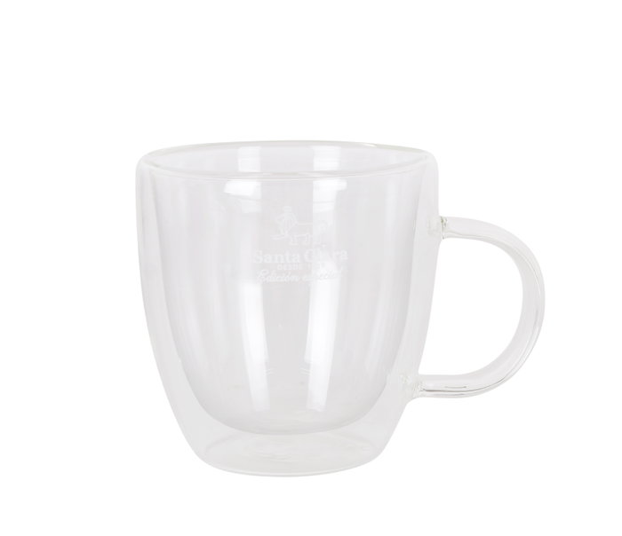 Santa Clara Set de 2 Tazas Térmicas de Borosilicato 150ml