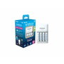 Panasonic Eneloop Smart Plus BQ-CC55 con 4 baterías AA de 2000 mAh