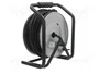 JONEX Prolongador de Alimentación H05RR-F 3G2,5mm2 50m Negro