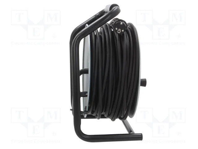 JONEX Prolongador de Alimentación H05RR-F 3G2,5mm2 50m Negro