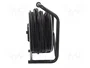 JONEX Prolongador de Alimentación H05RR-F 3G2,5mm2 50m Negro
