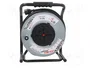 JONEX Prolongador de Alimentación H05RR-F 3G2,5mm2 50m Negro
