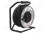 JONEX Prolongador de Alimentación H05RR-F 3G2,5mm2 50m Negro