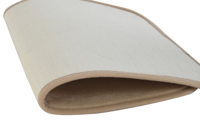 DKD Home Decor Alfombra Basicos Beige Gris 1 x 60 x 40 cm (4 Unidades) DKD Home Decor Alfombra Basicos Beige Gris 1 x 60 x 40 cm (4 Unidades)