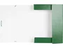 Liderpapel Carpeta proyectos folio lomo 50mm carton gofrado verde