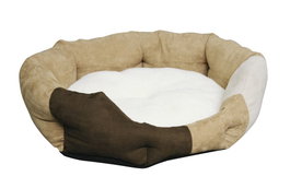 Kerbl Cuna Mullida Amy 71x64cm Cama Perros Gamuza Cojín Reversible Lavable