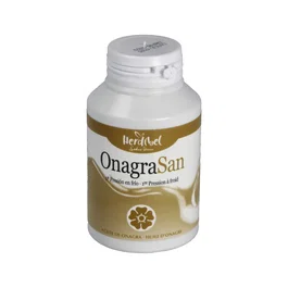 HERDIBEL Onagrasan Aceite de Onagra con Vitamina E - Suplemento Alimenticio - 120 Perlas