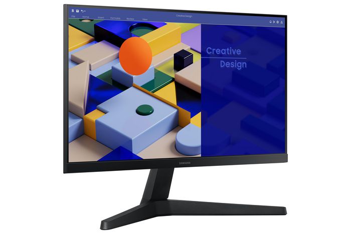 Samsung S22C310eau Monitor de PC 22 pulgadas con resolución Full HD, panel IPS, 5ms, 75Hz y puertos HDMI/VGA