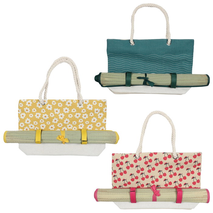 Jet Lag Bolsa Playa Con Esterilla 50X30