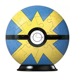 Pokémon Puzzle 3D Pokéballs: Veloz Ball (55 piezas)