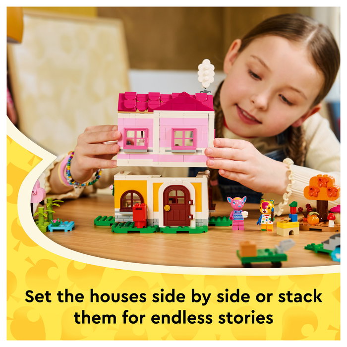 LEGO Animal Crossing 77057 Casas Creativas: Diversión Estacional, 814 piezas