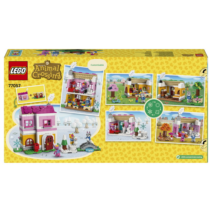 LEGO Animal Crossing 77057 Casas Creativas: Diversión Estacional, 814 piezas