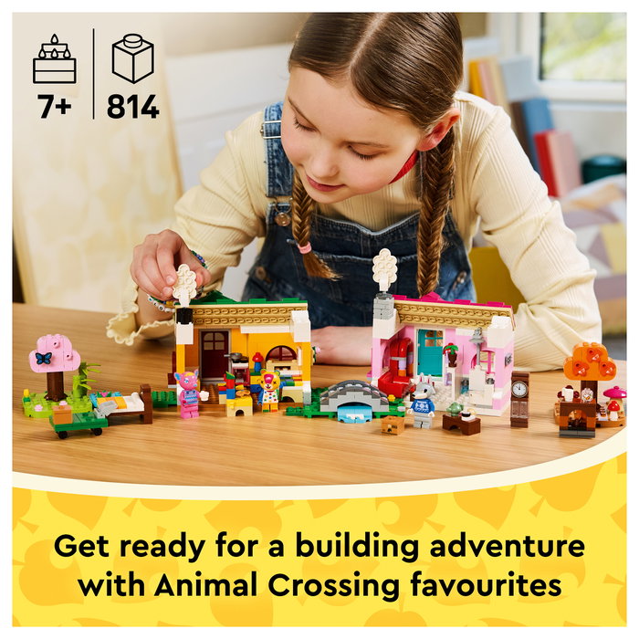 LEGO Animal Crossing 77057 Casas Creativas: Diversión Estacional, 814 piezas