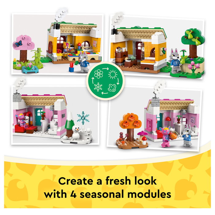 LEGO Animal Crossing 77057 Casas Creativas: Diversión Estacional, 814 piezas