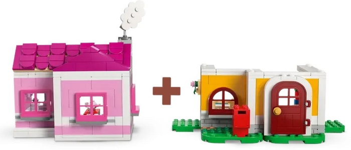 LEGO Animal Crossing 77057 Casas Creativas: Diversión Estacional, 814 piezas