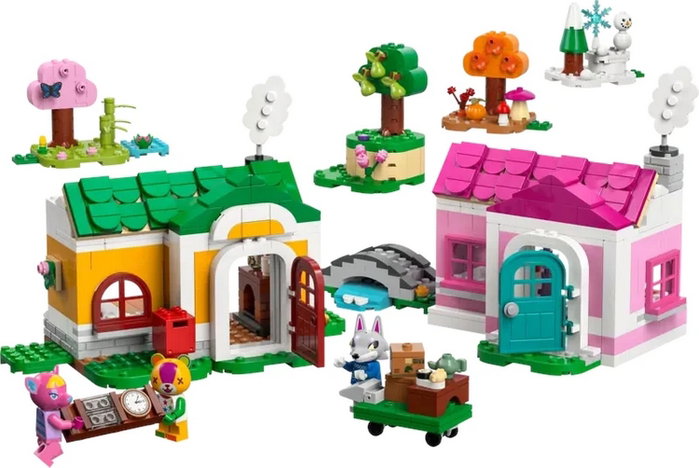 LEGO Animal Crossing 77057 Casas Creativas: Diversión Estacional, 814 piezas