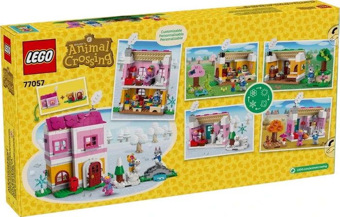 LEGO Animal Crossing 77057 Casas Creativas: Diversión Estacional, 814 piezas