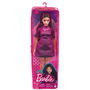 Barbie Muñeca Barbie Fashionista Vestido Rosa Cuadros Hbv20