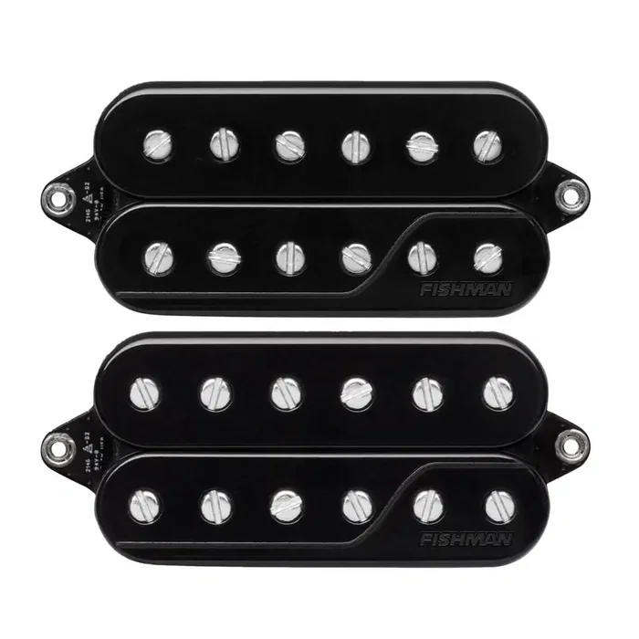 FISHMAN Set de 2 Pastillas Fluence Signature Series Tim Henson - Negro FISHMAN Set de 2 Pastillas Fluence Signature Series Tim Henson - Negro