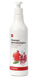 Leti Champú Granada 500 mL para Perros de Uso Frecuente y Pieles Sensibles con Efecto Regenerador