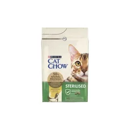 Purina Cat Chow Feline Adult Sterilized Pollo Alimento para Gatos 1,5 kg