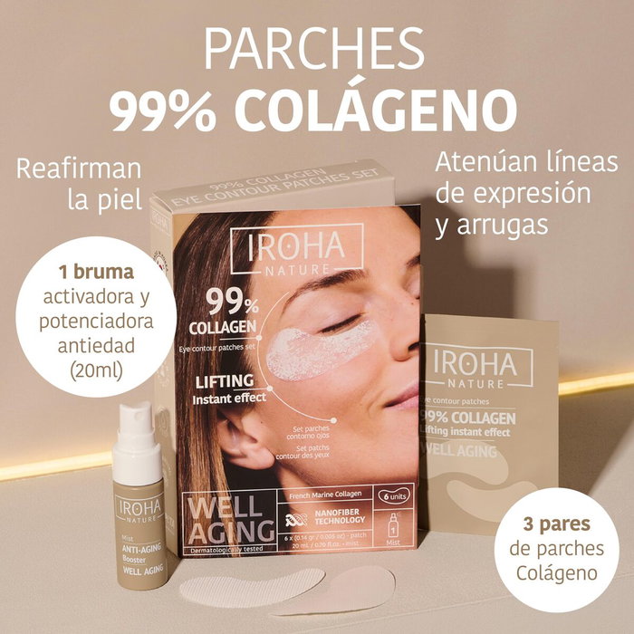 Iroha Parches Microdardos para granos, 6 unidades Iroha Parches Microdardos para granos, 6 unidades