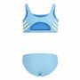 Bikini-Braga Para Niñas Adidas 3 Bandas Azul