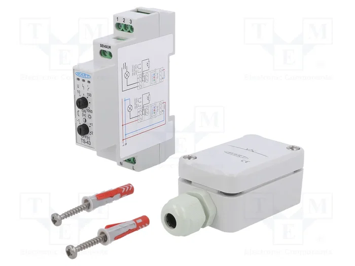 MART TS-43-3 Interruptor de crepúsculo para raíl DIN MART TS-43-3 Interruptor de crepúsculo para raíl DIN