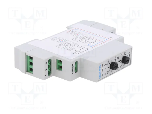 MART TS-43-3 Interruptor de crepúsculo para raíl DIN MART TS-43-3 Interruptor de crepúsculo para raíl DIN