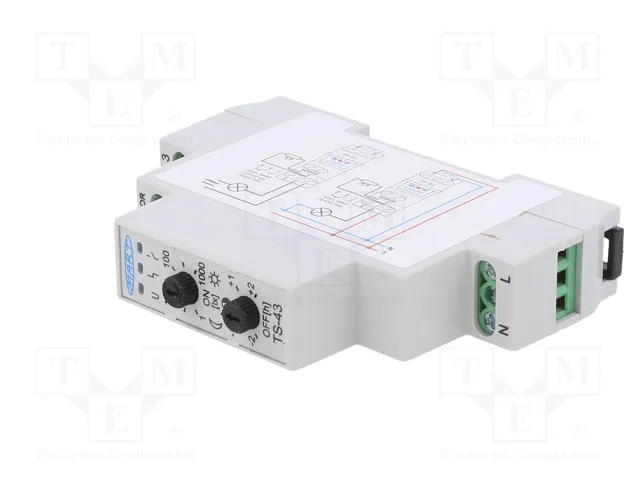 MART TS-43-3 Interruptor de crepúsculo para raíl DIN MART TS-43-3 Interruptor de crepúsculo para raíl DIN