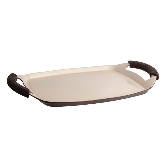 San Ignacio Asador Natur Aluminio Forjado Antiadherente 37,5x23,5 cm Chocolate Mate y Crema San Ignacio Asador Natur Aluminio Forjado Antiadherente 37,5x23,5 cm Chocolate Mate y Crema