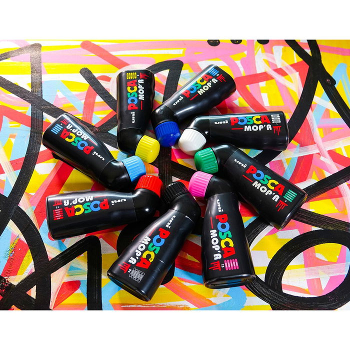 Posca Rotulador de Pintura Uni Mop R PCM-22 Azul 3-19 mm