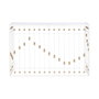 DKD Home Decor Consola Glam Blanco Dorado 120 x 40 x 80 cm