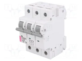 ETI POLAM Interruptor magnetotérmico ETIMAT 6 3P 25A 6kA