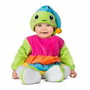 My Other Me Disfraz Gusanito Brillante con gorro con luz, talla 24-36 meses
