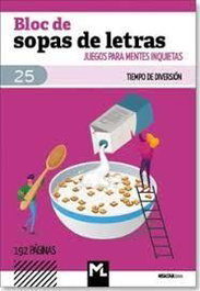 MEGASTAR EDITORIAL Bloc de Sopas de Letras 25