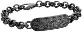 Police PJ26402BSU.02 Pulsera de Acero Inoxidable para Hombre