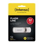 Intenso Flash Line 32 GB USB Stick 3.1 Tipo C Blanco