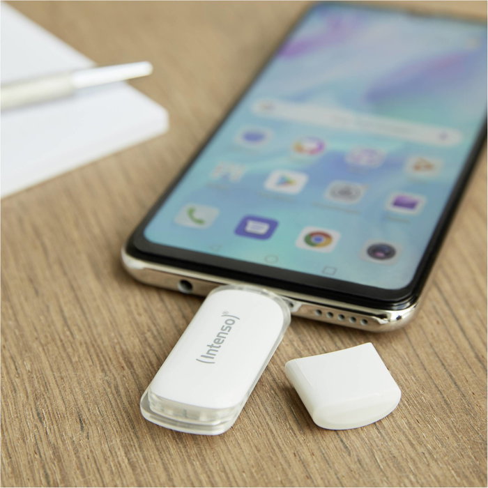 Intenso Flash Line 32 GB USB Stick 3.1 Tipo C Blanco Intenso Flash Line 32 GB USB Stick 3.1 Tipo C Blanco