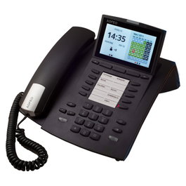 AGFEO ST 45 Teléfono Analógico Negro con Identificador de Llamadas y Agenda 1000 Entradas