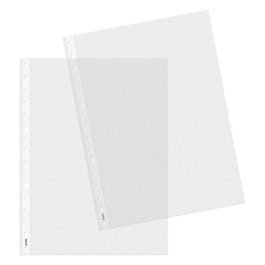 Funda Multitaladro Dohe Extra Pp 80Μ Pl.Nj. A4 16 Tal.Rfzo. Paquete De 100