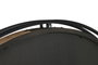DKD Home Decor Reloj de Pared Metal y Cristal Negro 127x127 cm
